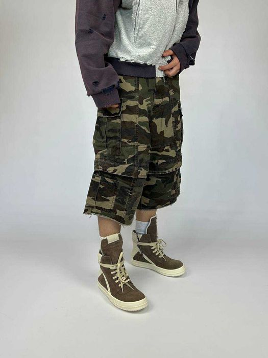 Шорти Project GRAILZ G/R gr шорты камо camo faded baggy distressed M L