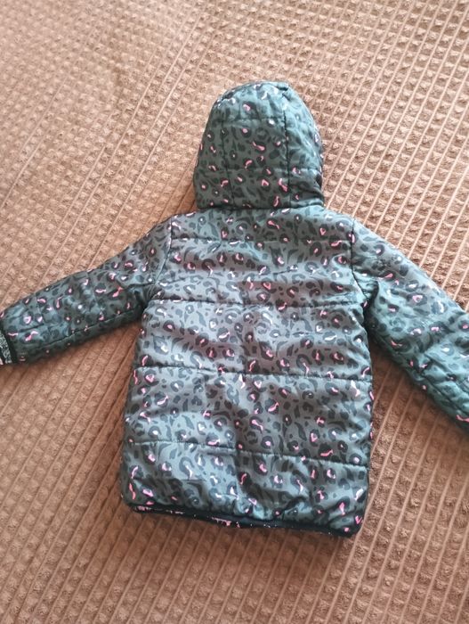 Курточка дівчинці двостороння