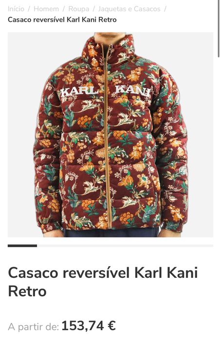 Casaco reversível Karl Kani M