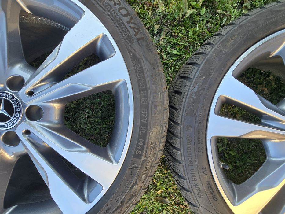 Koła alufelgi z oponami Mercedes 18"