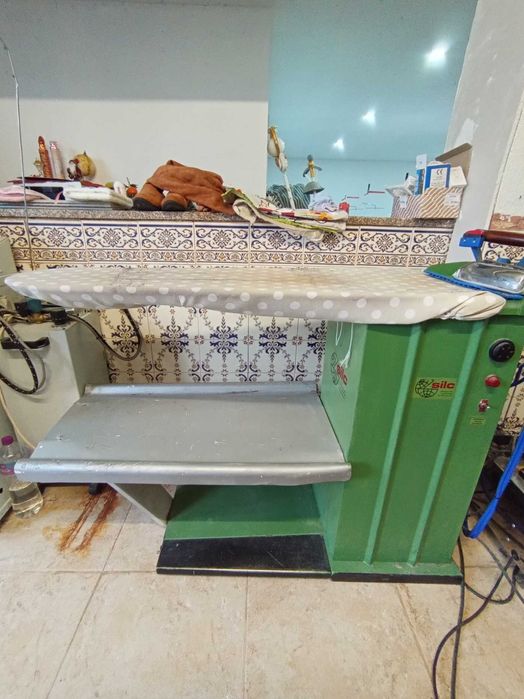 Caldeira de 2 ferros  + Caldeira de 1 ferro + Mesa de aspiração