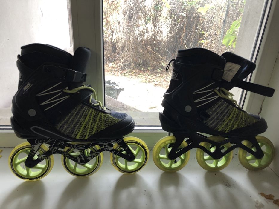 Роликовые коньки Nils Extreme Na1206 Czarno Zielony