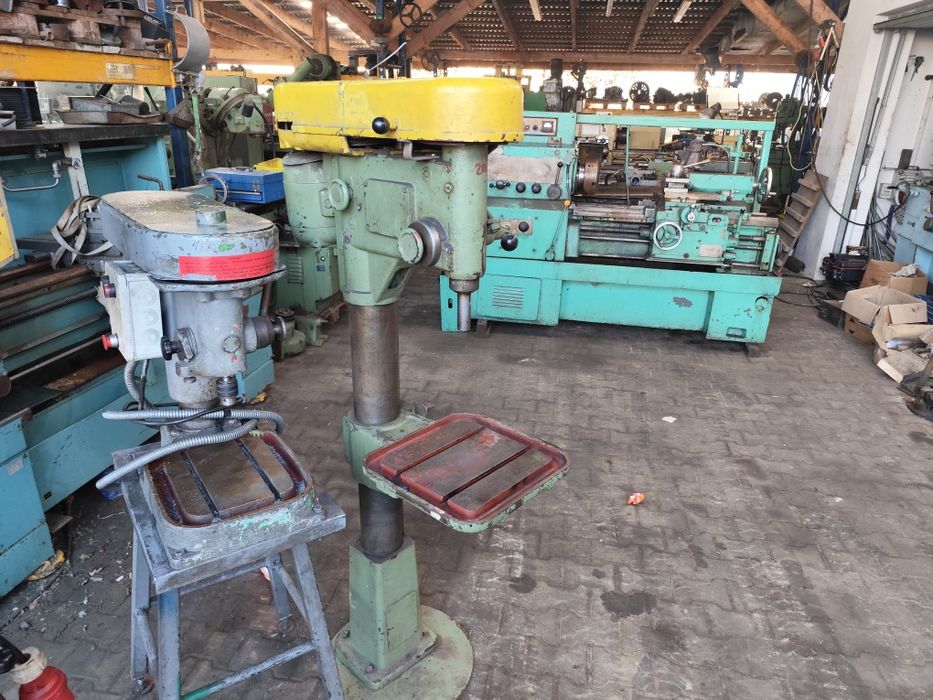 Wiertarka kolumnowa do metalu tokarka frezarka dlutownica prasa mimosr