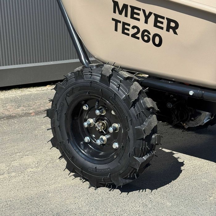 Taczka z napędem MEYER TE260 | 260 kg | Silnik 500 W | 24 V | e-Taczki