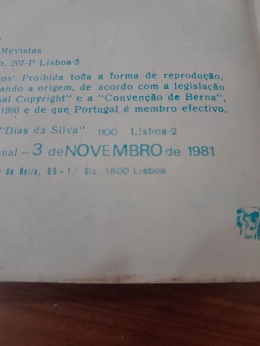 Banda Desenhada O Falcão Ano 1981