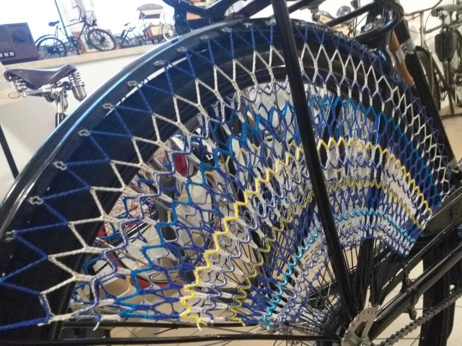 Siatka na rower zabytkowy