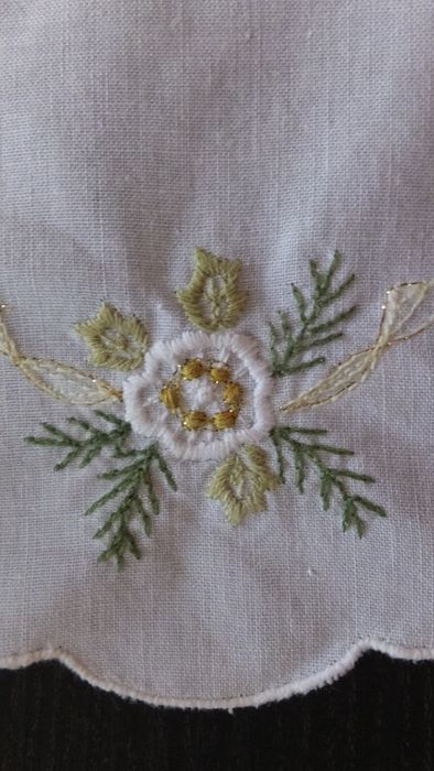 Різдво Рождество 41х27 см вышитая двусторонняя салфетка