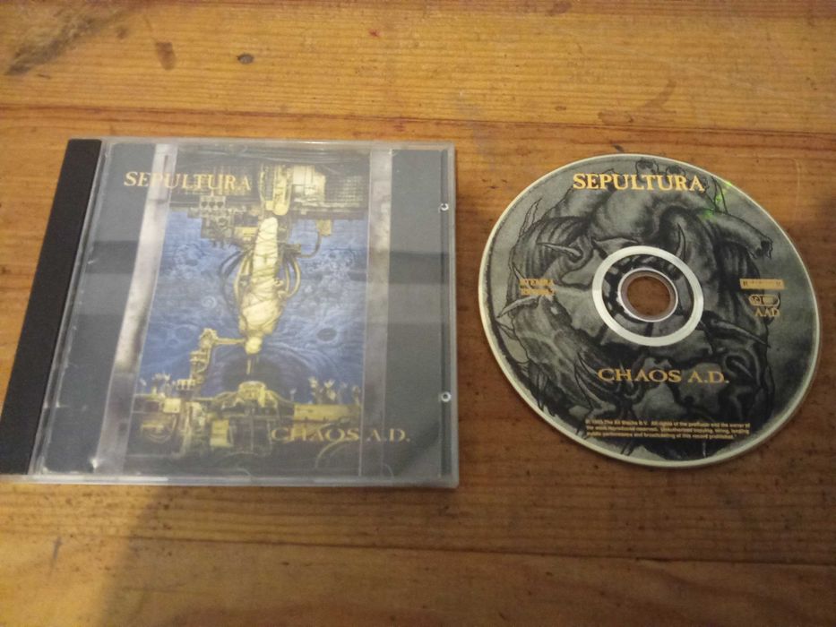 SEPULTURA (Metal) - CaosA.D. CD