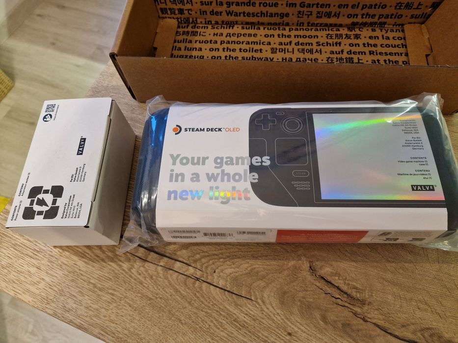 Konsola Steamdeck  Oled 1tb Nowy nie otwierany