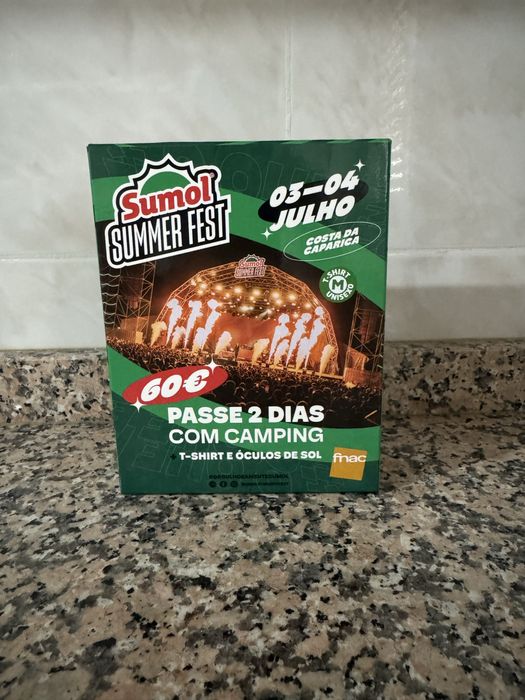Passe 2 dias Sumol Summer Fest