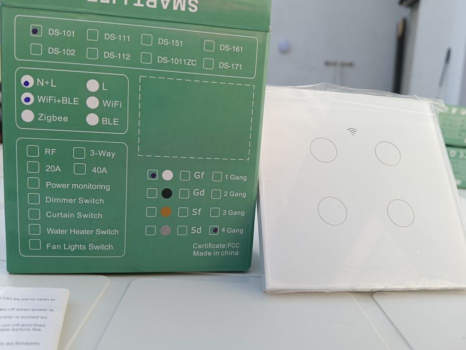 Interruptores inteligentes Tuya Smart Life