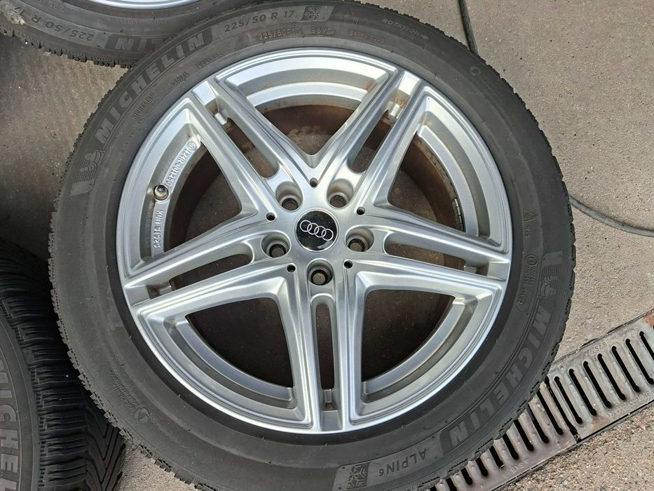 [K18] -> KOŁA ZIMOWE,ALUFELGI 17'' 5x112 AUDI A4 B7,B8,B9,A5,A6 C6+225/50R17 <-