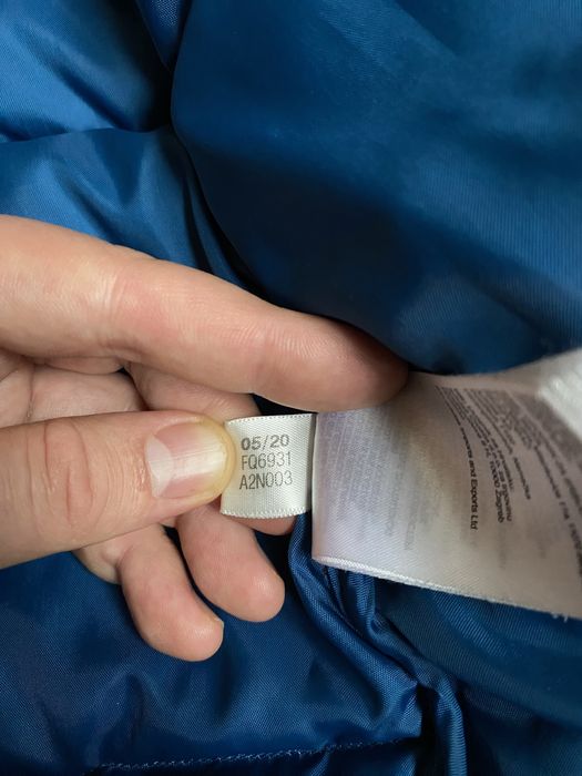 Мужская зимняя куртка ПУХОВИК Adidas ARSENAL LONDON Jacket Men