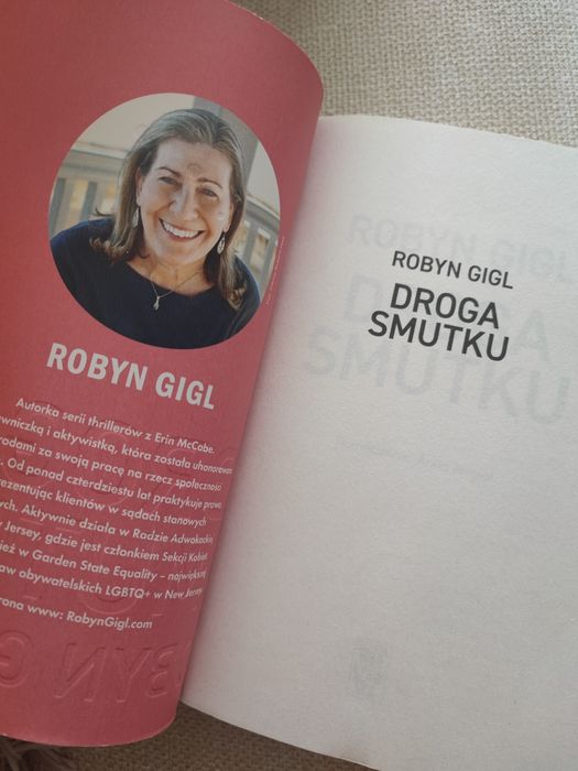 Thriller,,Droga smutku,, Robyn Gigl