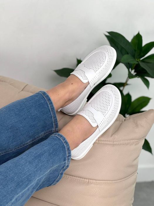 Мокасини натуральна замша/шкіра