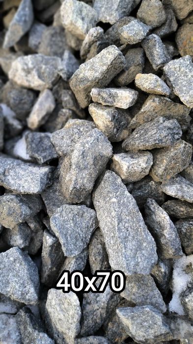 Щебінь, пісок, вапняк, цемент