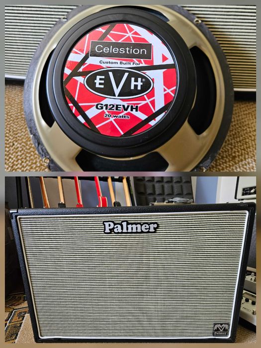 Coluna 2x12 Palmer e Altifalante Celestion EVH