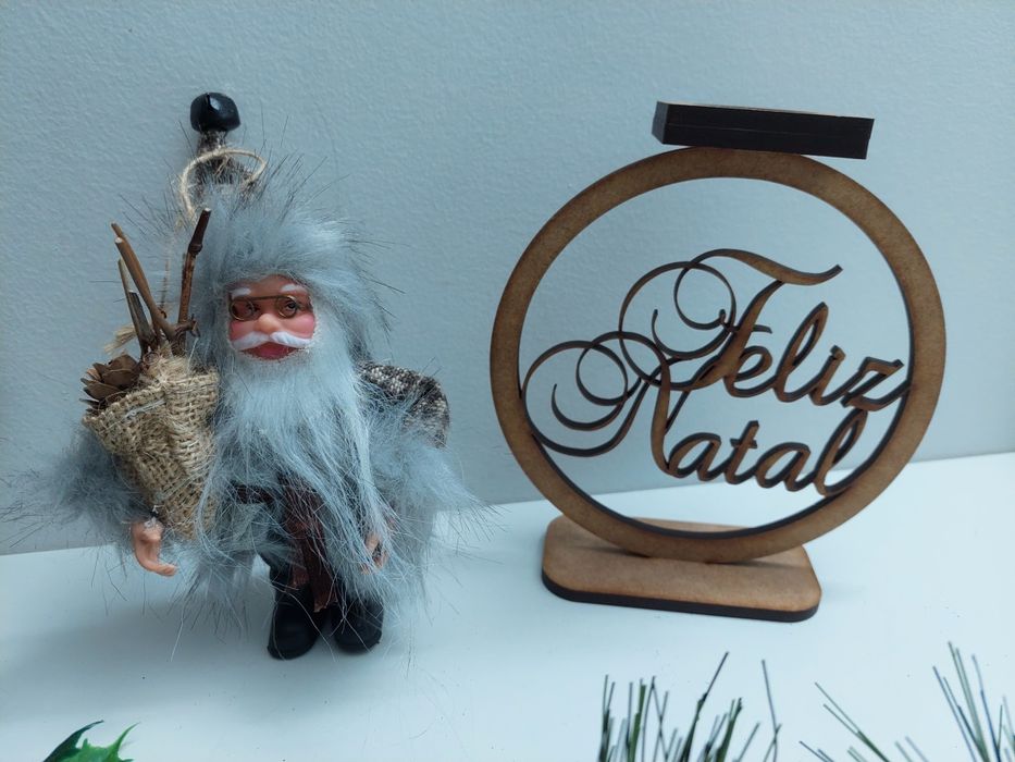 Conjunto de decorações de Natal (bom estado)