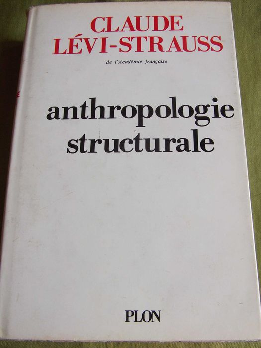 Livros Claude Lévi-Strauss - Antropologia