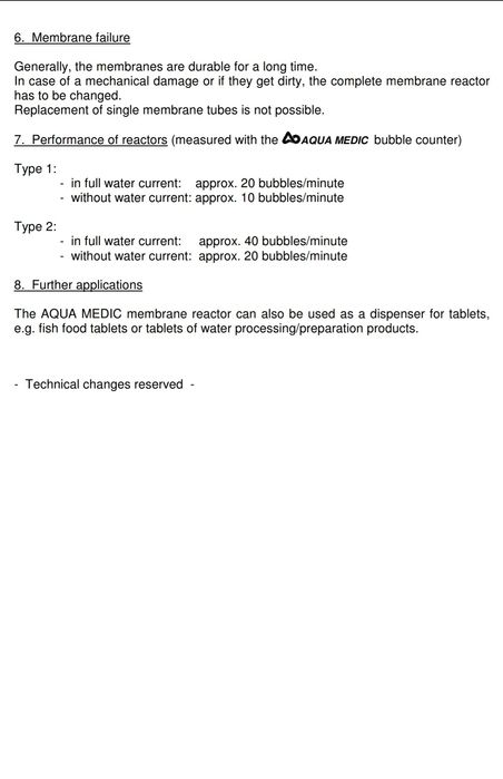 Reator CO2 aqua medic 400