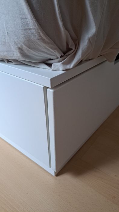 Cama de Casal NORDLI 160×200 cm