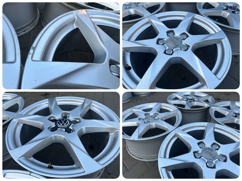 FELGI 17 Audi Cupra Seat Skoda VW BMW MG SsangYoung 5x112 7.5J ET45 #9
