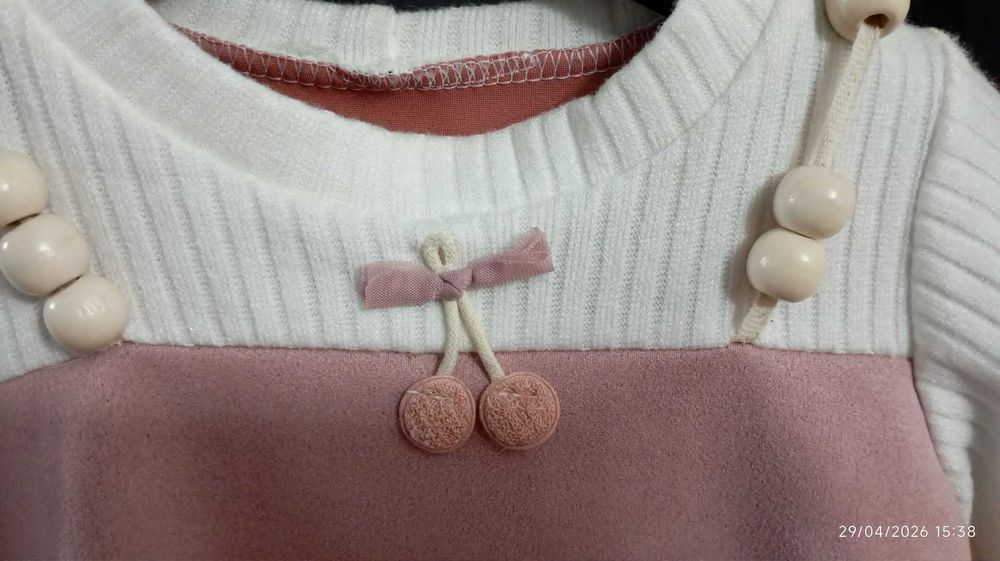 Vestido Criança 3/4 anos Rosa
