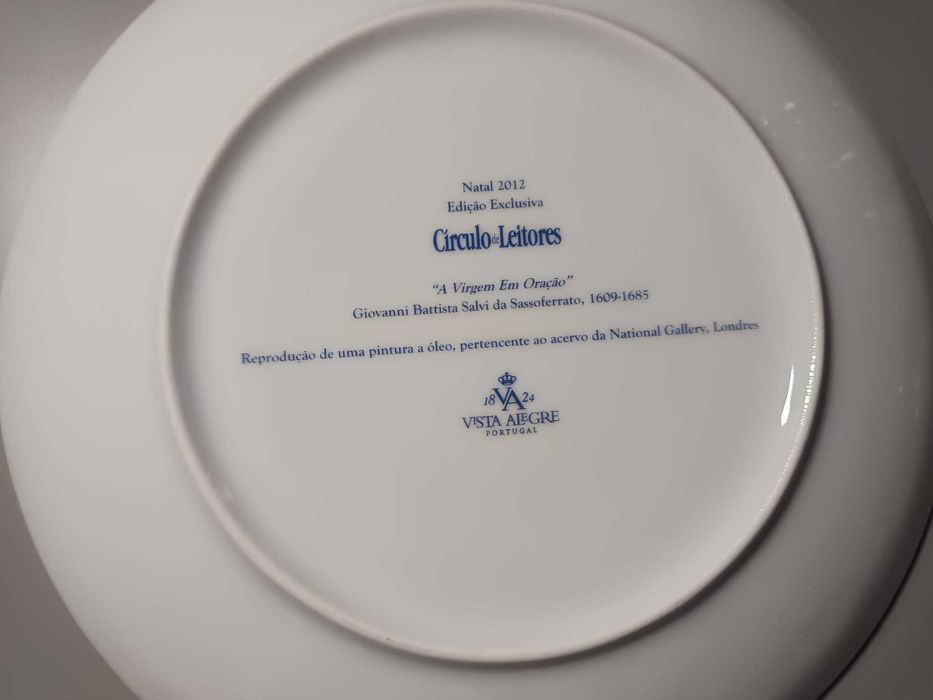 Prato Festa de Natal 2012 – Vista Alegre – A Virgem em Oração