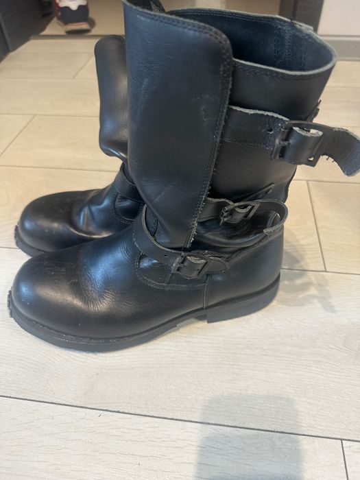 Sprzedam skórzane buty na motocykl