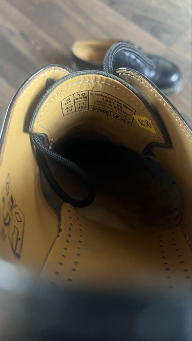 Туфли Dr. Martens 1461 Black Smooth — размер 44