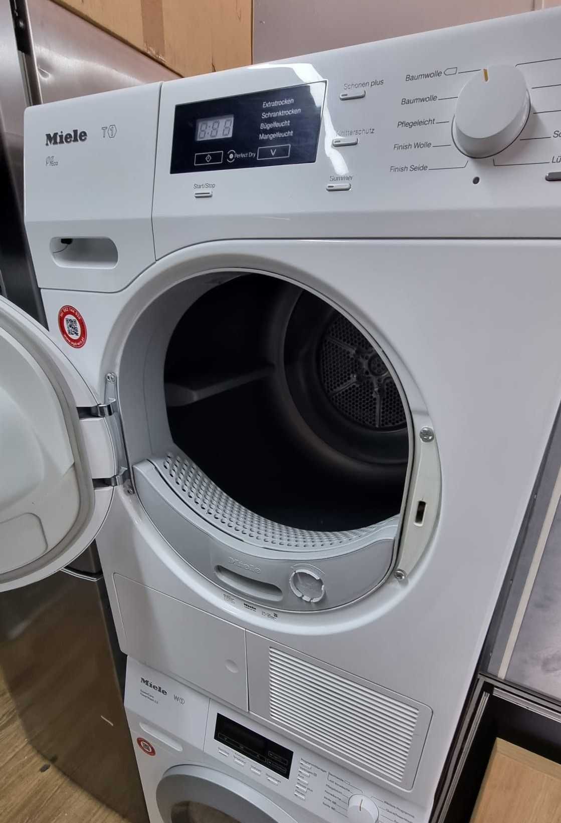 Suszarka Miele z pompą ciepła T1 TKB 550 WP ECO, 8kg, Perfect Dry