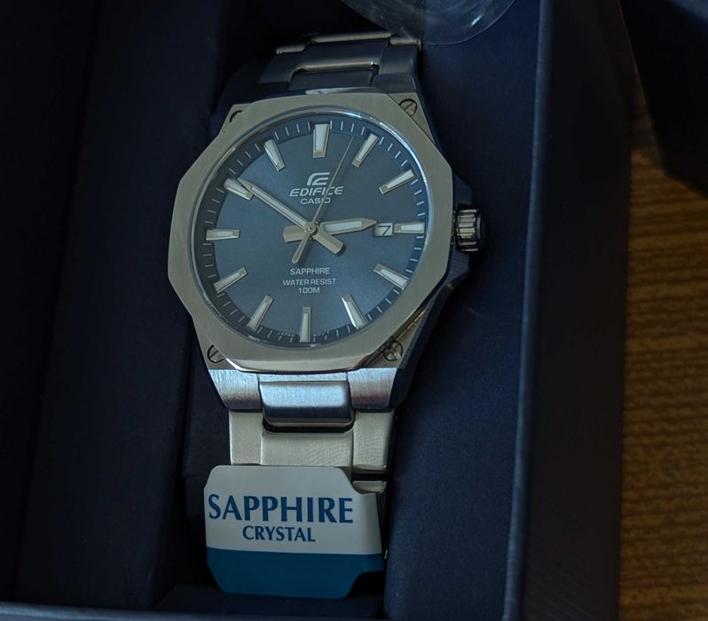 Новий офіційний Сasio efr-s108d годинник сапфір