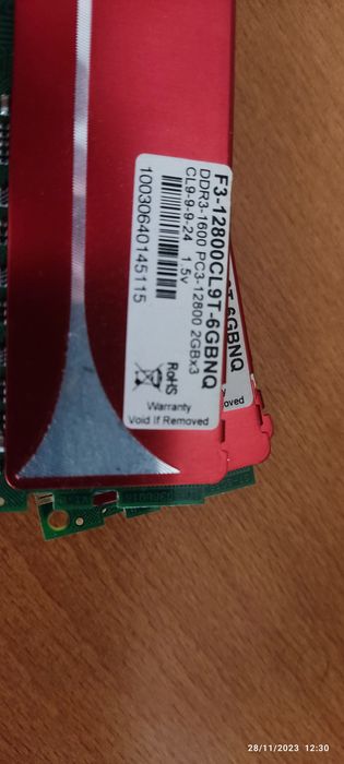 Memórias DDR3 G.Skill64585626480258121