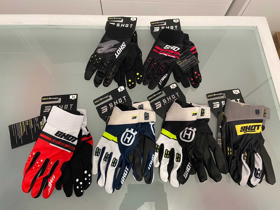 Rękawiczki Shot Husqvarna Lite Aerolite mx (cross,quad,enduro,mtb)