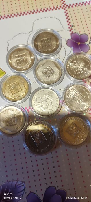 Monety 200zl srebrne