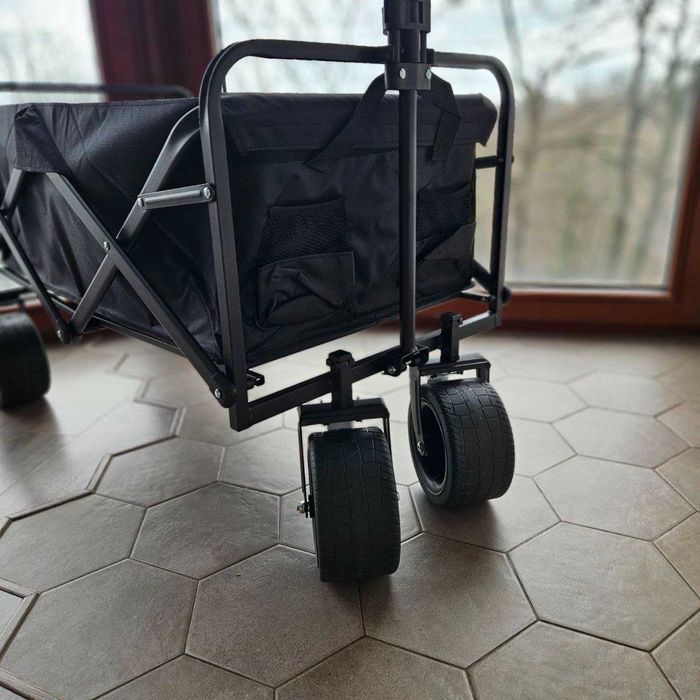 XX Nowy Duży Wózek Wędkarski Transportowy 150KG 150L Koła XXL Na Ryby