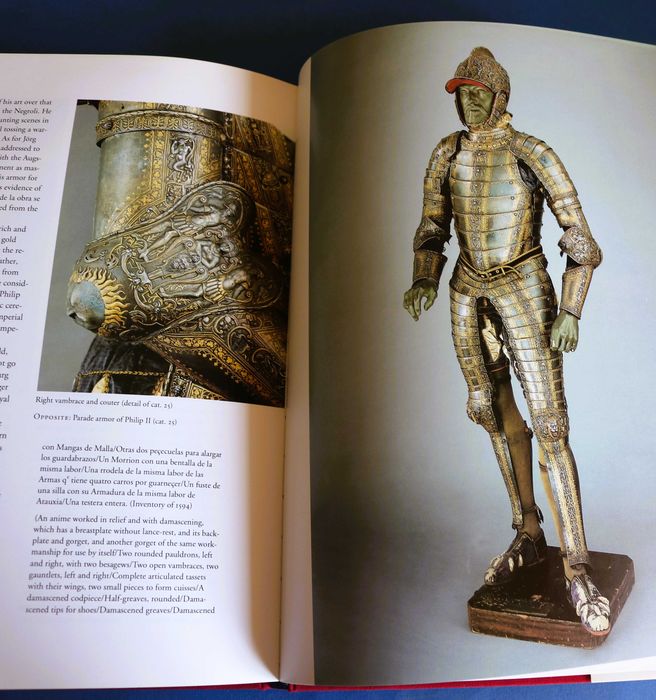 Tapeçaria e Armaria Nacional de Espanha no Metropolitan, belo livro