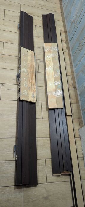 Двері міжкімнатні темно- коричневі (Венге)