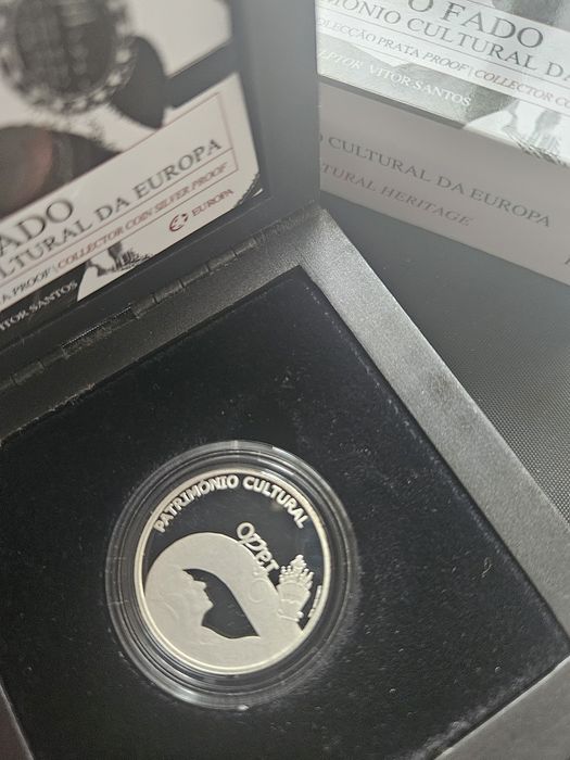 Moedas Prata Proof "O Fado"