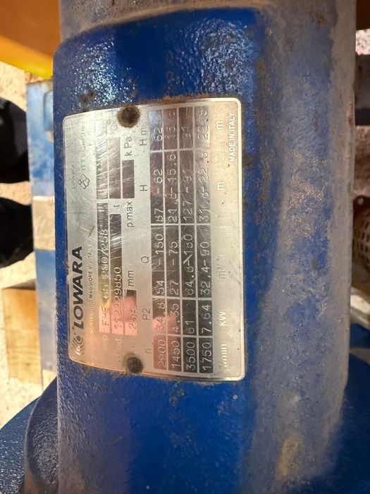 Motor diesel com refrigeração de ar, bomba centrífuga grande caudal