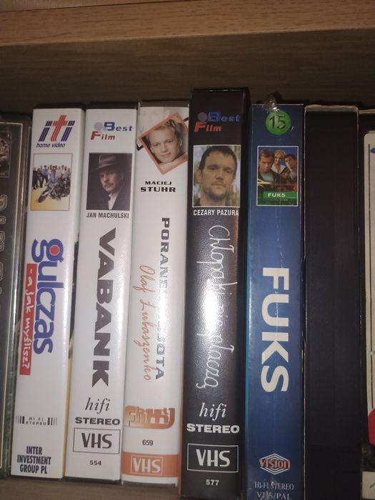 Polskie filmy na kasatech vhs