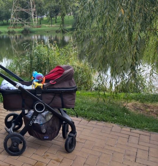 Коляска для дитини, з люлькою,трансформер