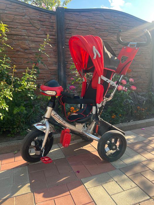 Дитячий велосипед коляска