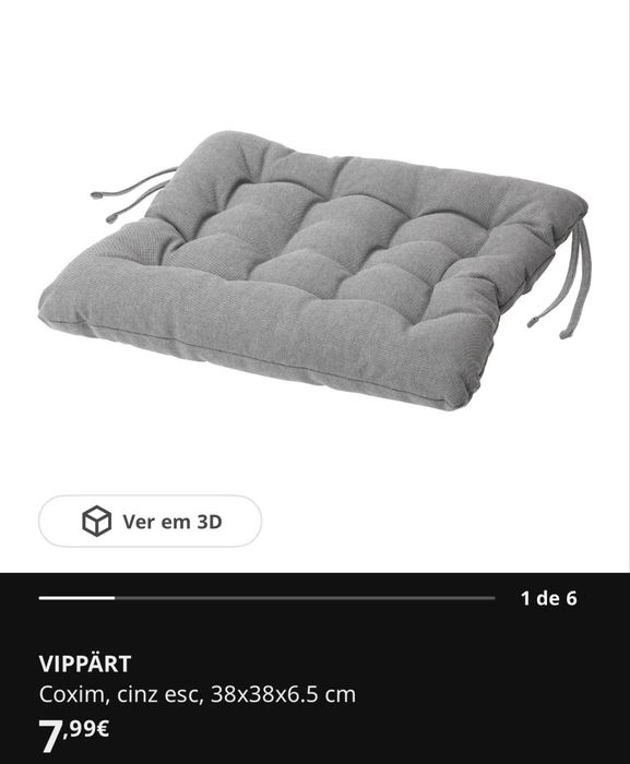 6 cadeiras IKEA modelo LISABO