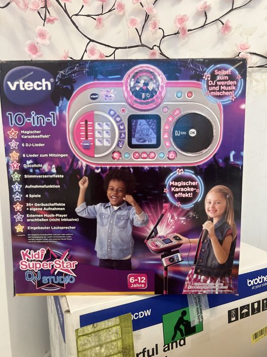 VTech 531704, Zabawkowy zestaw studyjny DJ,