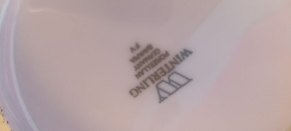 Piękny zestaw" Winterling" sniadaniowo-obiadowy