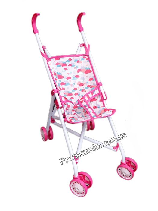 Металева коляска для ляльок,51 см,металлическая коляска для кукол