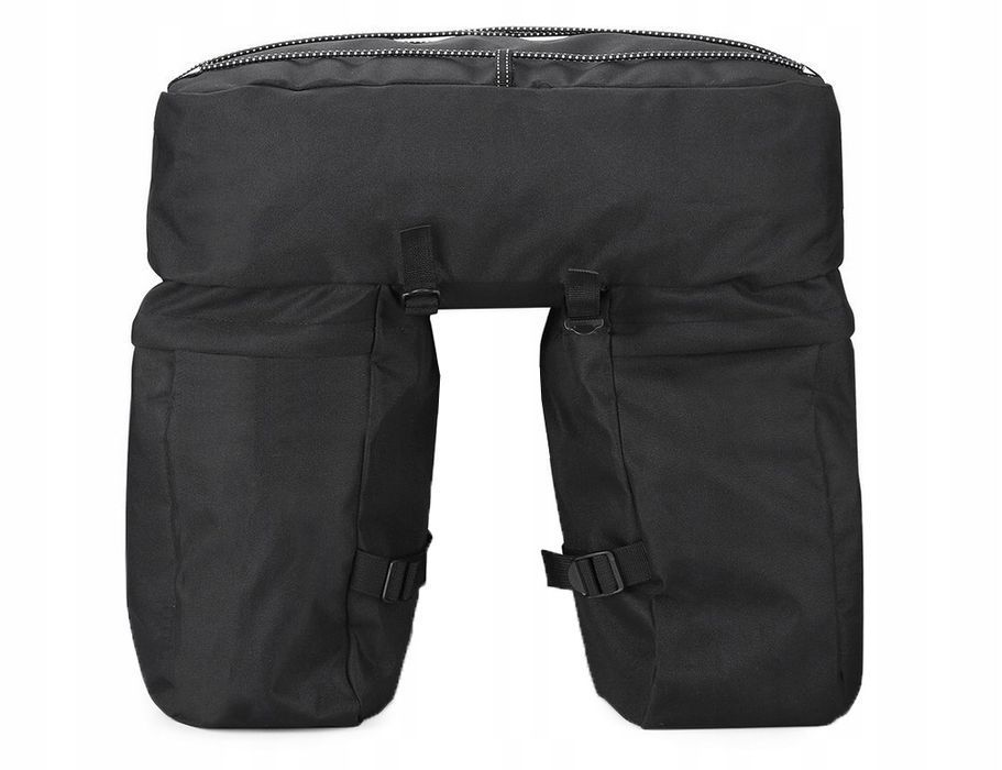 Sakwa rowerowa 3-komorowa 43L torba na bagażnik duża tył tylna