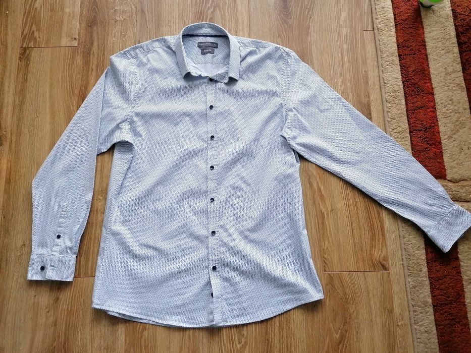 Koszula męska długi rękaw C&A Angelo Litrico Body Fit 42