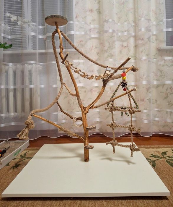 Стенд присада для папуг